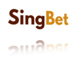 Le logo de Singbet en perspective